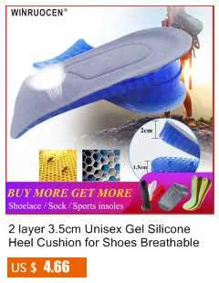 3-9cm Height Increase Insoles for Men Women Elevator Shoes Cushion Unisex Sneakers Heel Lifting Insert Heighten Insoles