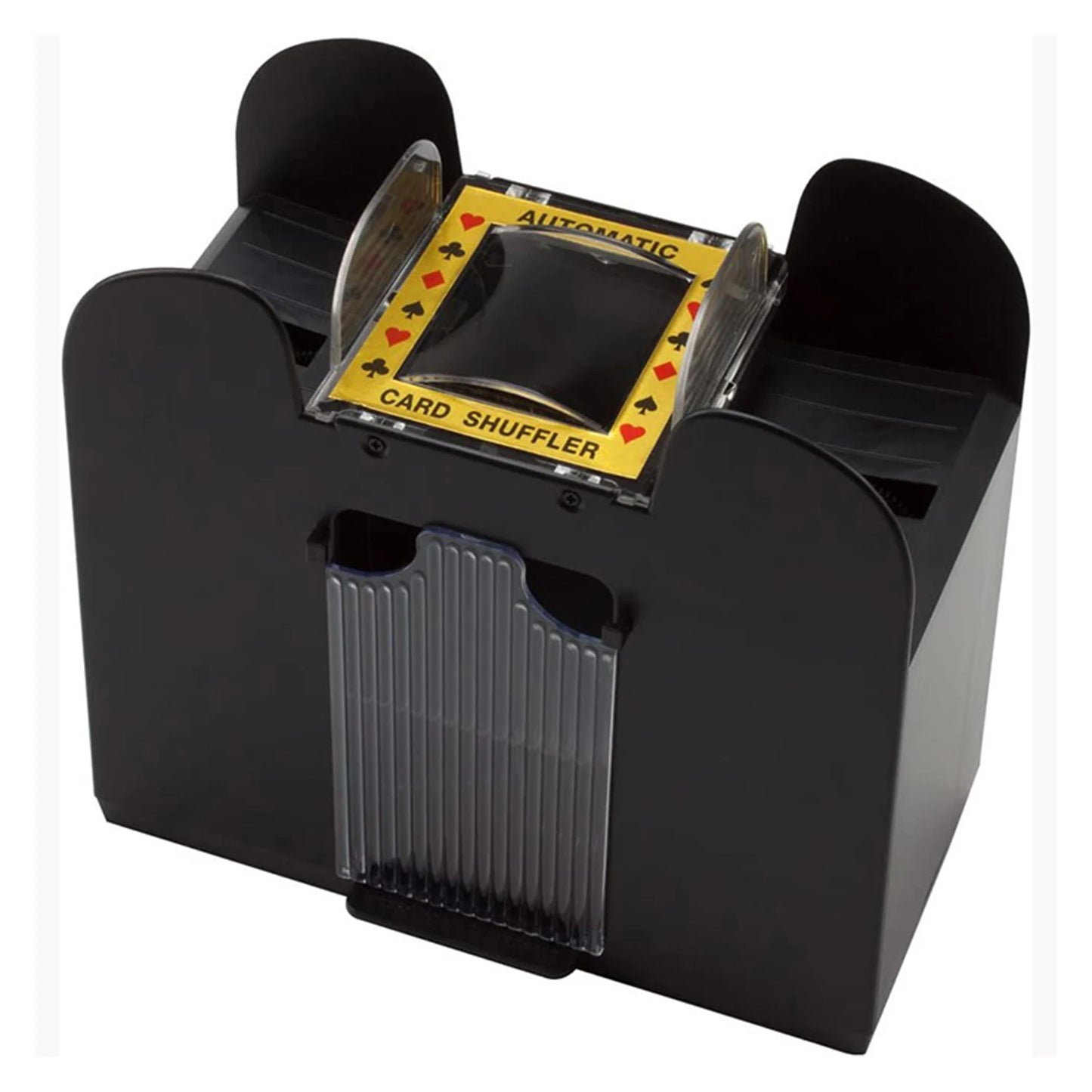 2/4/6 Decks Automatic Card Shuffler Automatic Playing Cards Shuffler Mixer Games Poker Sorter Machine Dispenser for Travel Home