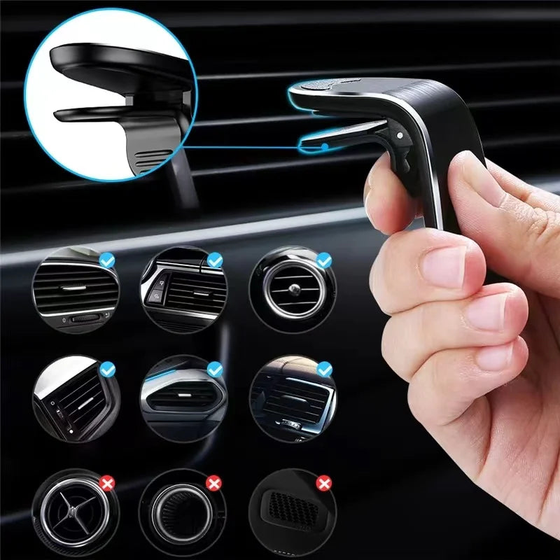 1Pcs Magnetic Car Phone Holder Metal Stand Accessories For Mercedes Benz AMG GLE GLS CLS GLC CLA GLA GLK ML C197 R231 W167