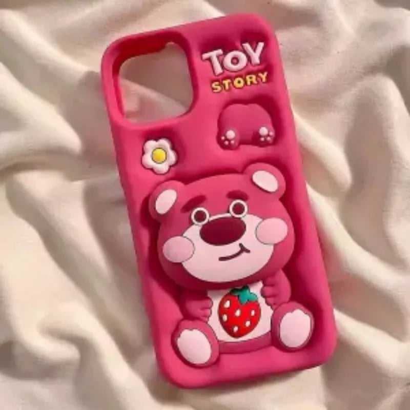 Stitch Phone15promax cute mobile phone case Apple 14/13 silicone 12 all-inclusive 11 soft 15 cartoon couple protective case