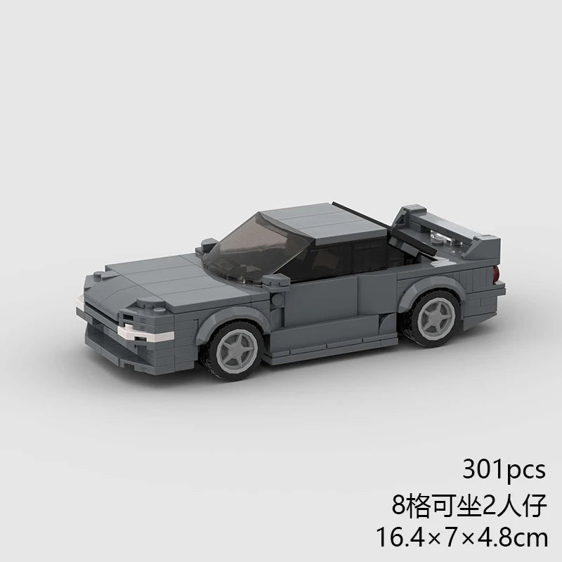 Racing Car City Speed Champions Sports Model Building Blocks DIY Bricks MOC Toy Classic Rally Super Racers Vehicle f1 technique