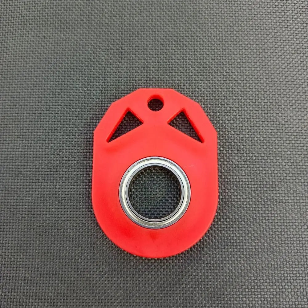 Alivia el aburrimiento Llavero Fidget Spinner Anti-Ansiedad Noctilucente Llavero Giratorio con Punta de Dedo Ligero Creativo