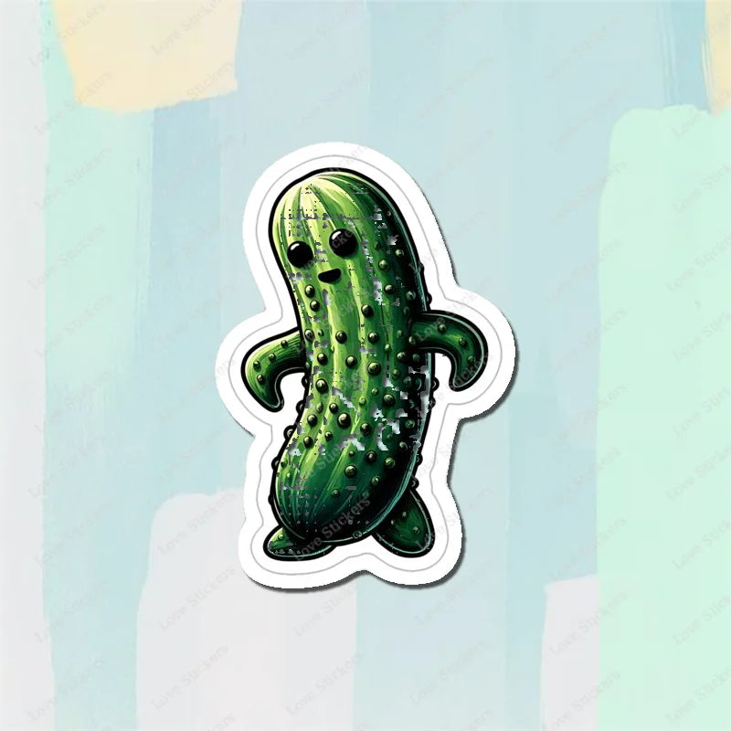 Picolas Cage 5PCS Stickers for Living Room Bumper Anime Cute Kid Car Art Print Window Home Decor