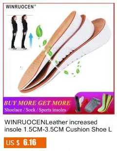 3-9cm Height Increase Insoles for Men Women Elevator Shoes Cushion Unisex Sneakers Heel Lifting Insert Heighten Insoles