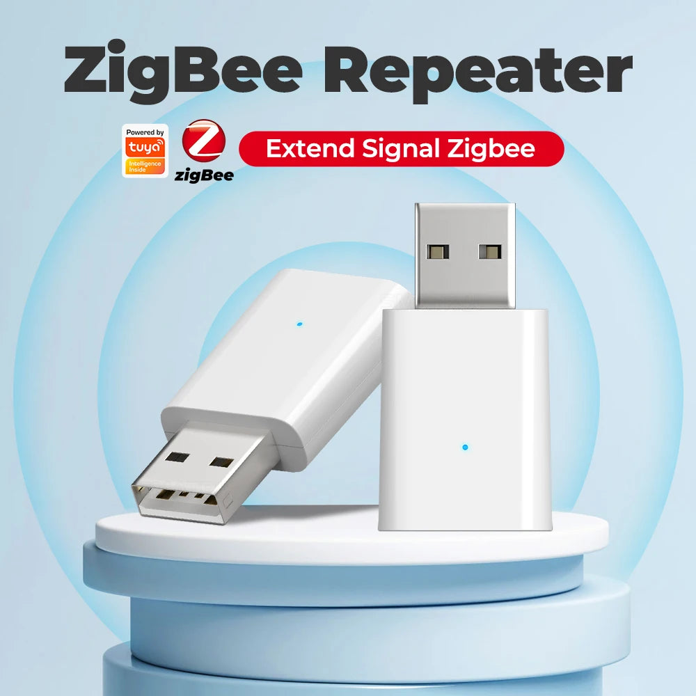Tuya Smart Life ZigBee 3.0 Signal Repeater USB Extender Smart Home Automation Signal Amplifier for ZigBee Gateway ZigBee2MQTT