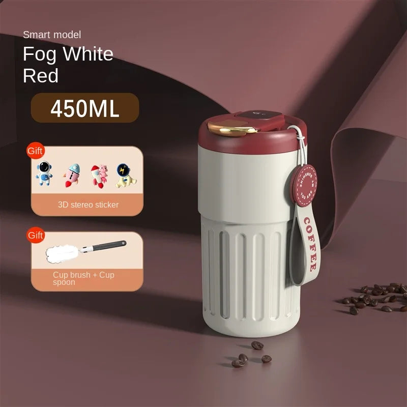 316 Stainless Steel Coffee Thermos Cup Boys High Sense Ladies High Appearance Level Girls High Water Cup
