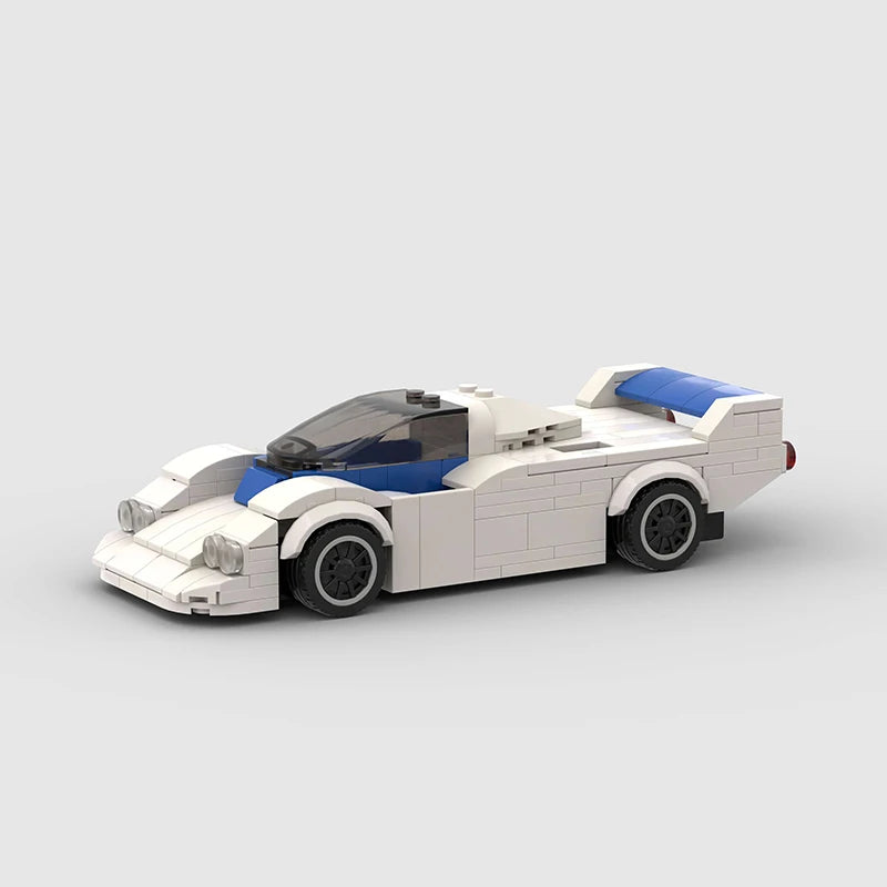 Supercar F1 City Speed Champions Racing Car RX-7 Model Building Blocks MOC Supercar Racers Vehicle Technique Bricks Kids Toys