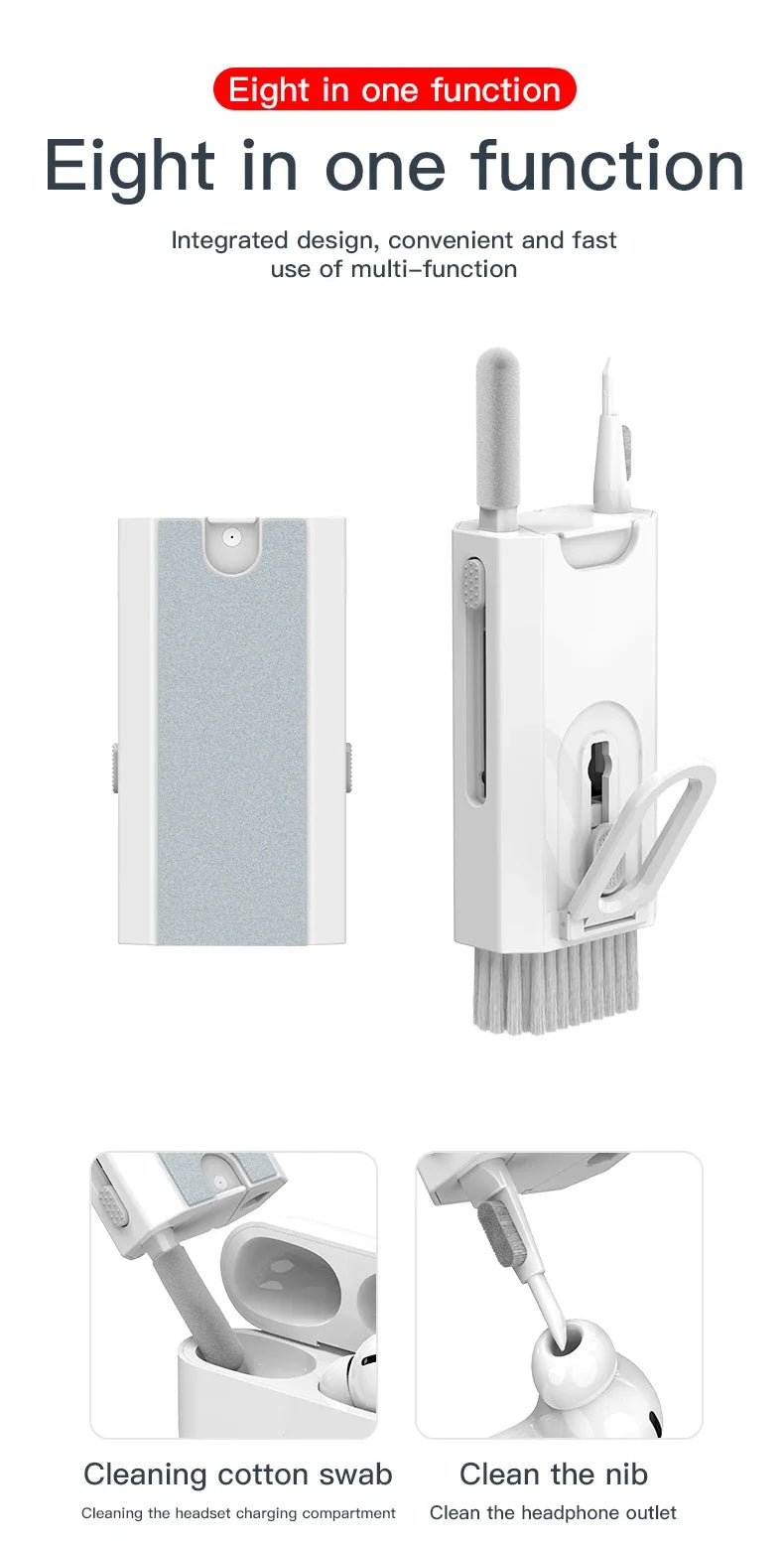 20/1 Digital Cleaning Kit Phone Camera Laptop keyboard Cleaning brush key Screen cleaner Dust Collector Christmas gift