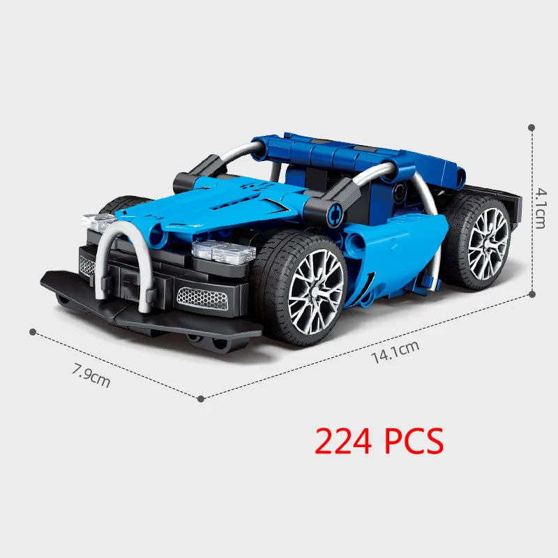 67 models City Racing Car Speed Champions Sports Building Blocks Bricks Classic Rally Super Racers F1 Great Vehicles kits toys