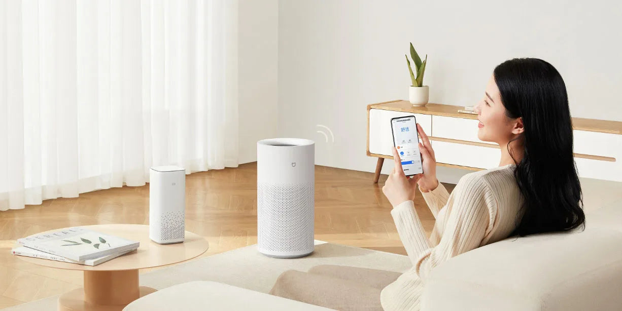 Humidificateur intelligent Xiaomi Mijia Pure 2 humidificateurs sans brume 600 ml/h pour désodorisant domestique humidificateurs huiles essentielles aromathérapie