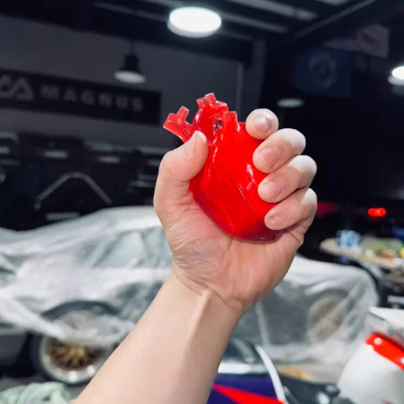 Airpods Earphone Case Original Design Transparent Red Heart Earphone Protective Cover Liquid Silicone Arpods 3 Protective Cover
