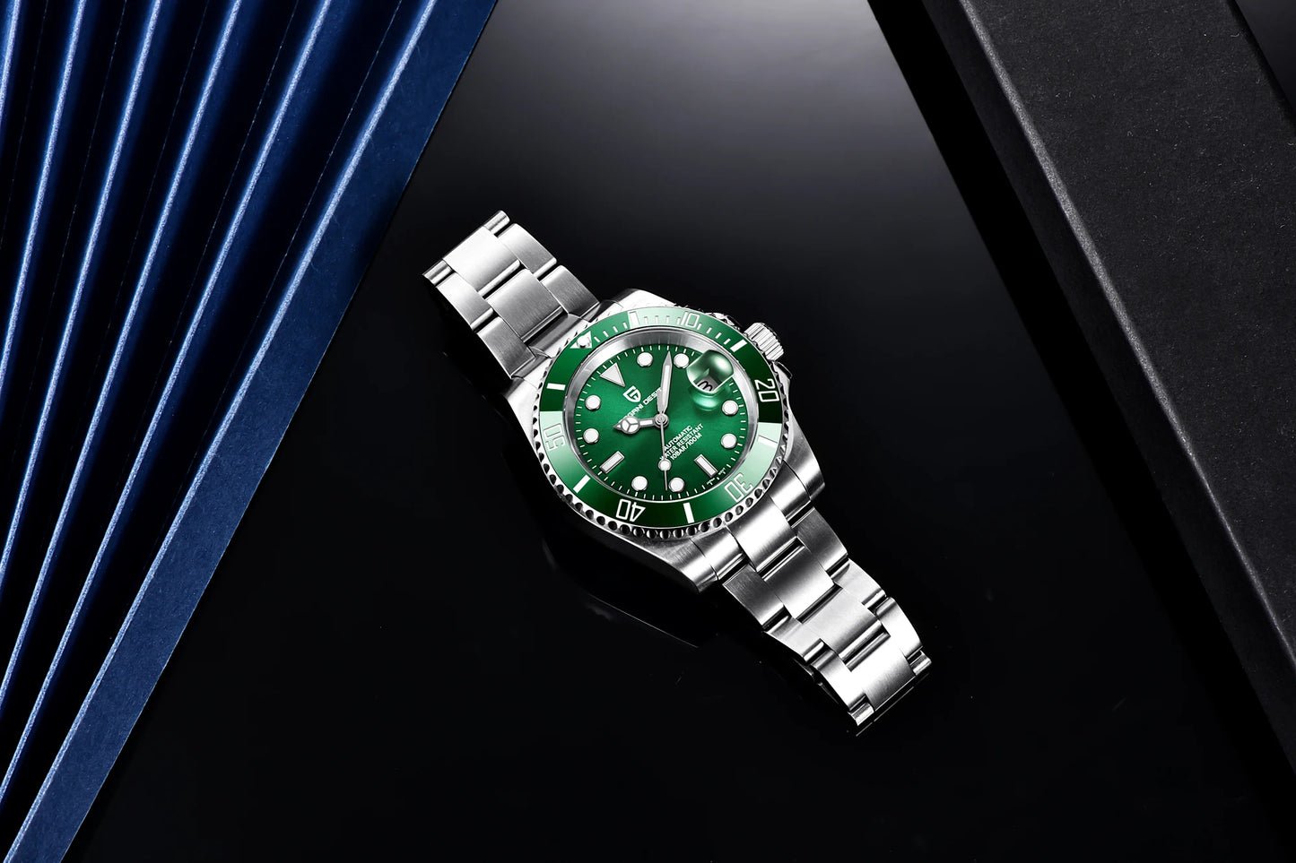 PAGANI DESIGN 40MM Men Automatic Mechanical Watches TOP Brand NH35 Auto Date Luxury Sport Dive BGW-9 Sapphire Watch For Men 2023