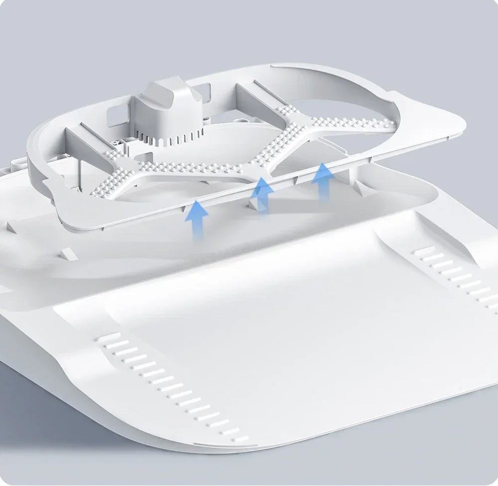 Aspiradoras robot XIAOMI MIJIA Omni 1S B116 Mop Base inteligente Máquina de eliminación de suciedad Recolección de polvo Autolimpieza Base vacía
