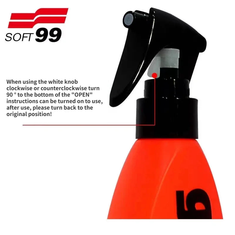 Vidrio para parabrisas de automóvil Soft99 Japan Ultra Glaco de 180 ml, repelente de agua y lluvia, revestimiento hidrofóbico antilluvia para vidrio de automóvil