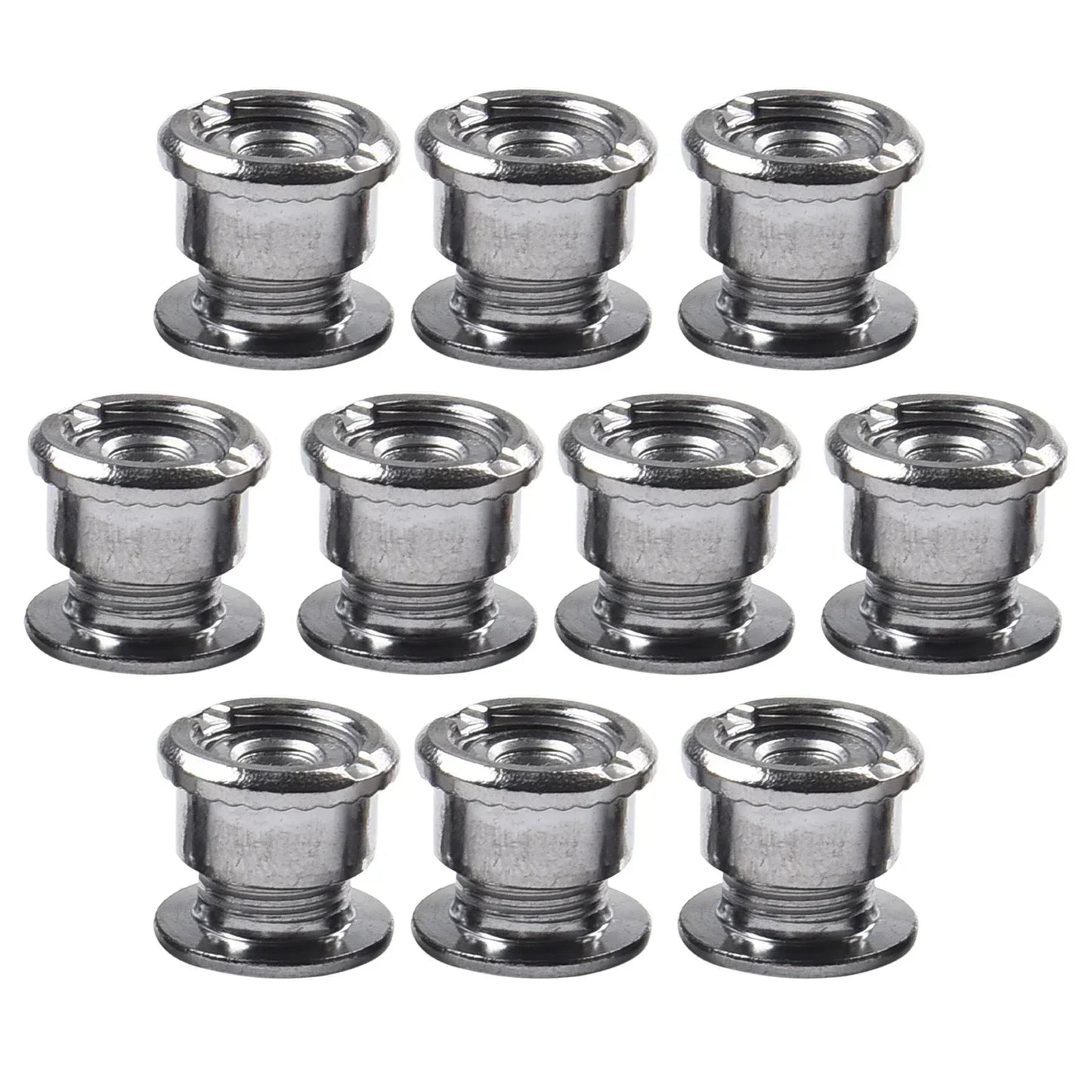 10 piezas de pernos para bielas de bicicleta, pernos simples, dobles y triples, tornillos de acero para platos y platos, tornillos para platos y tuercas, accesorios para bicicletas