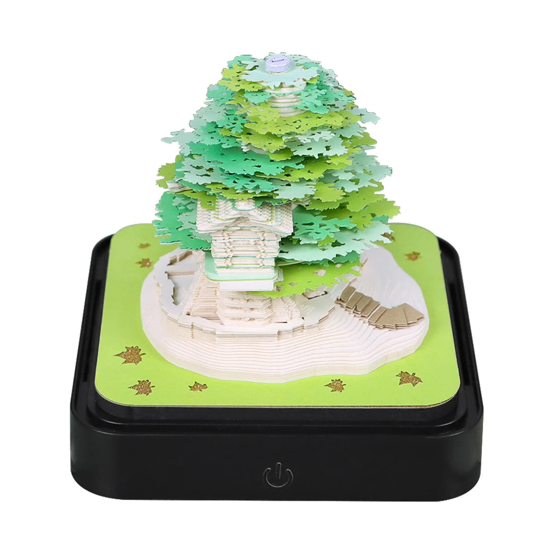 Omoshiroi Block 3D Memo Pad Calendar 2025 Cute Penguin 3D Paper Carved Sticky Notes Miniature Items Office Accessories Love Gift