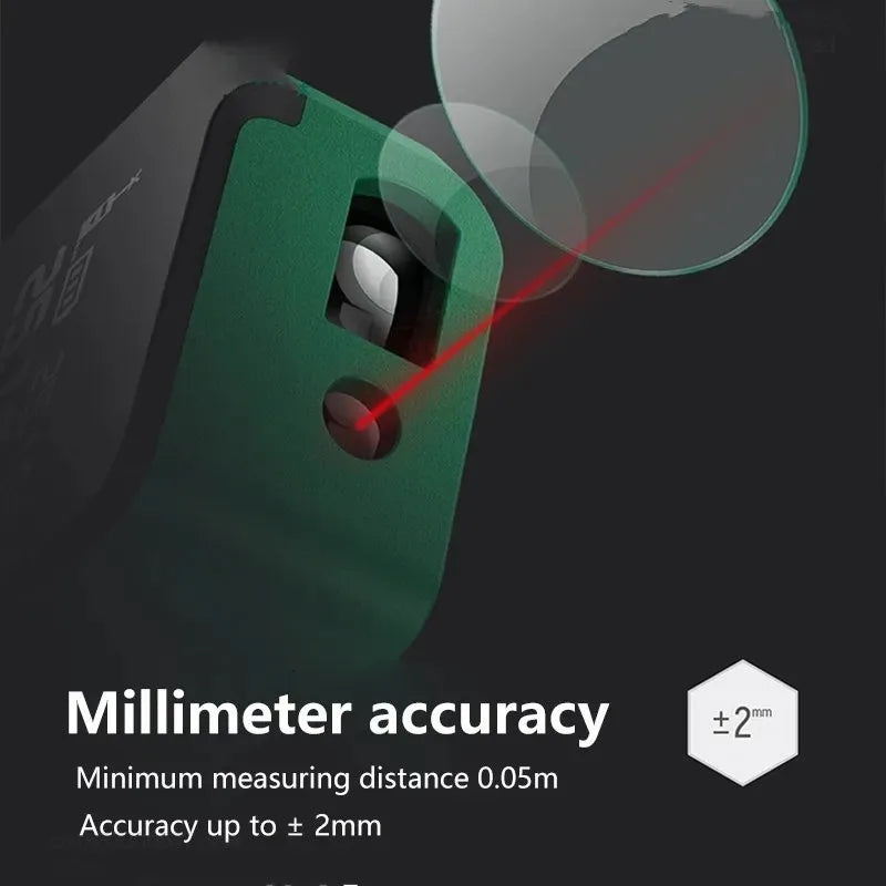Telémetro láser de alta precisión SATA de Xiaomi, mini regla electrónica infrarroja, herramientas de medición láser de alta precisión para ingeniería