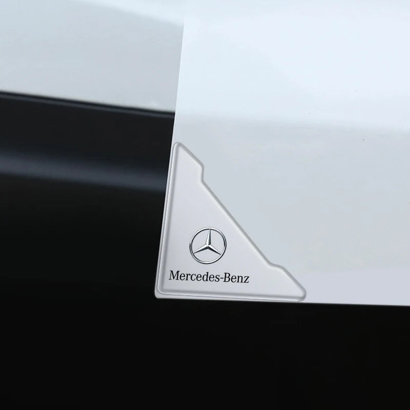 2Pcs Car Door Corner Cover Anti-Scratch Protection Sticker For Mercedes benz A C E class AMG W204 W205 W176 W211 W213 GLA GLC