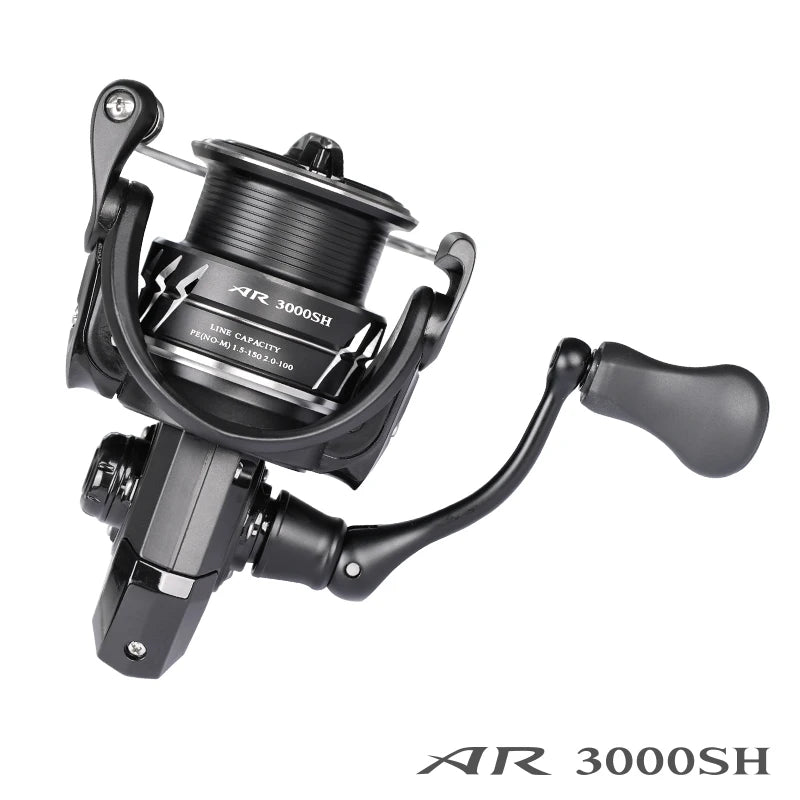 TSURINOYA NEW Spinning Fishing Reel ARTEMIS 800 1500S 2500SH 3000SH Shallow Spool Versatile Long Casting Reel High Speed Wheel
