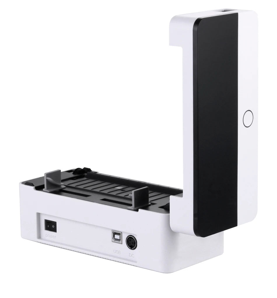 Impresora térmica de etiquetas X-Printer D463B de 80 mm, máquina para fabricar etiquetas de envío de 110 mm, USB, Bluetooth, impresión de códigos de barras de 3 o 4 pulgadas