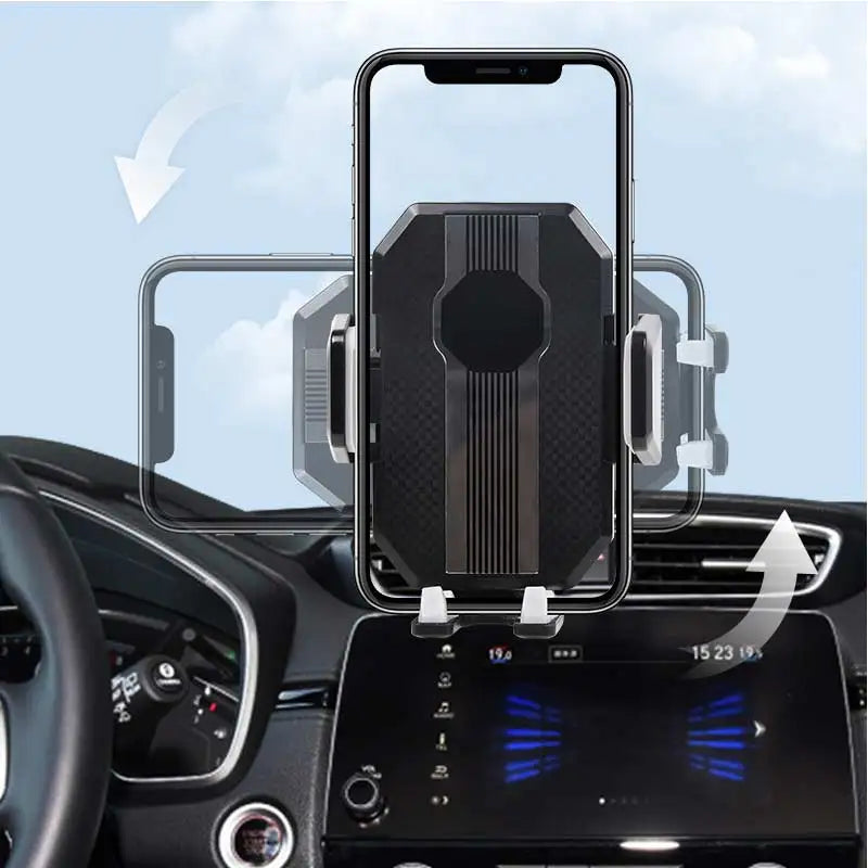 360°Rotating Car Sucker Phone Holder Driving Car Phone Stand Bracket Universal GPS Navigation Mount For iPhone Xiaomi Samsung