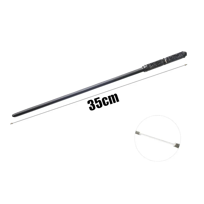 27Pcs Anime Cosplay Show Metal Core Magic Wand Children Decoration Toy Accessories For Kids Bacchetta Di Plastic Magic Stick