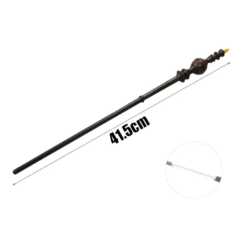 34-42cm Funny Magic Wands Resin Magic Wizard Wand Movie Dumbledore Snape Cosplay Props For Boys Girls Gift