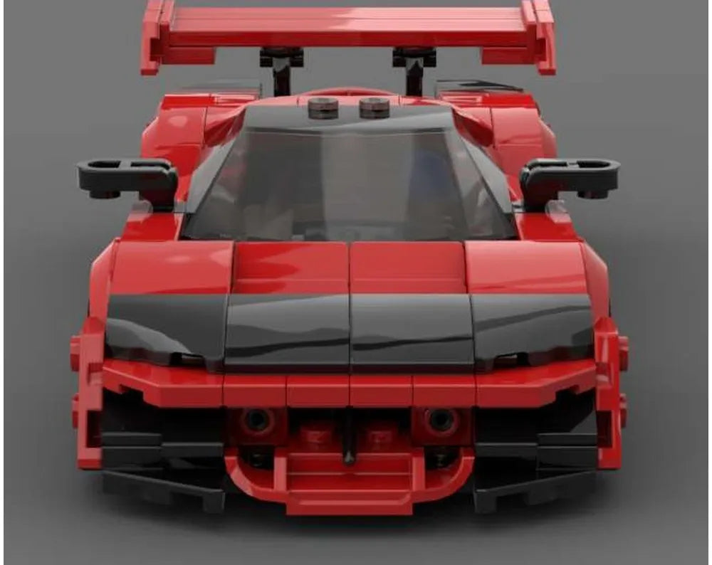 2024 F80 City Car Speed Champion Classic Classic Car Building Blocks Brick Racing Model Children's Toy Gift