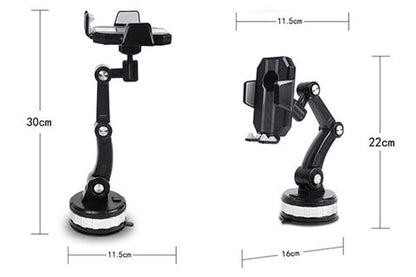 Super Adsorption Phone Holder universal Sucker Car Phone Holder Auto Windshield centre console suction cup car holder 360° Rotat