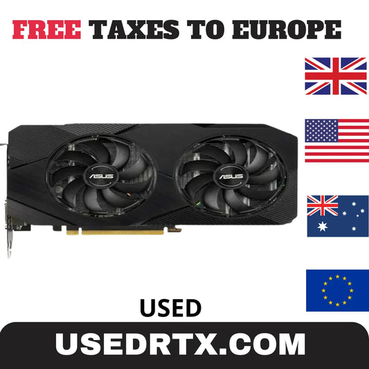 2024 Used ASUS RTX 2060 Super 6GB 8GB 12GB GDDR6 192bit Video Cards GPU Graphic Card RTX2060