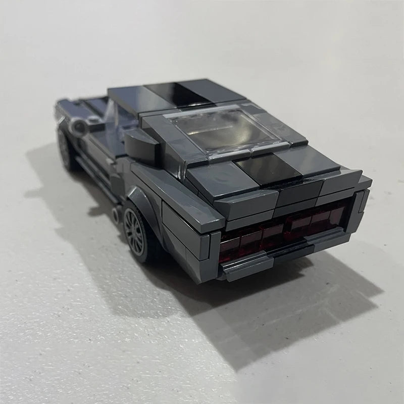 364Pcs MOC Mustang Super Racing Speed Shelby GT500 Bricks Creative Cars Building Block Model Kids DIY Educational Toys Gifts
