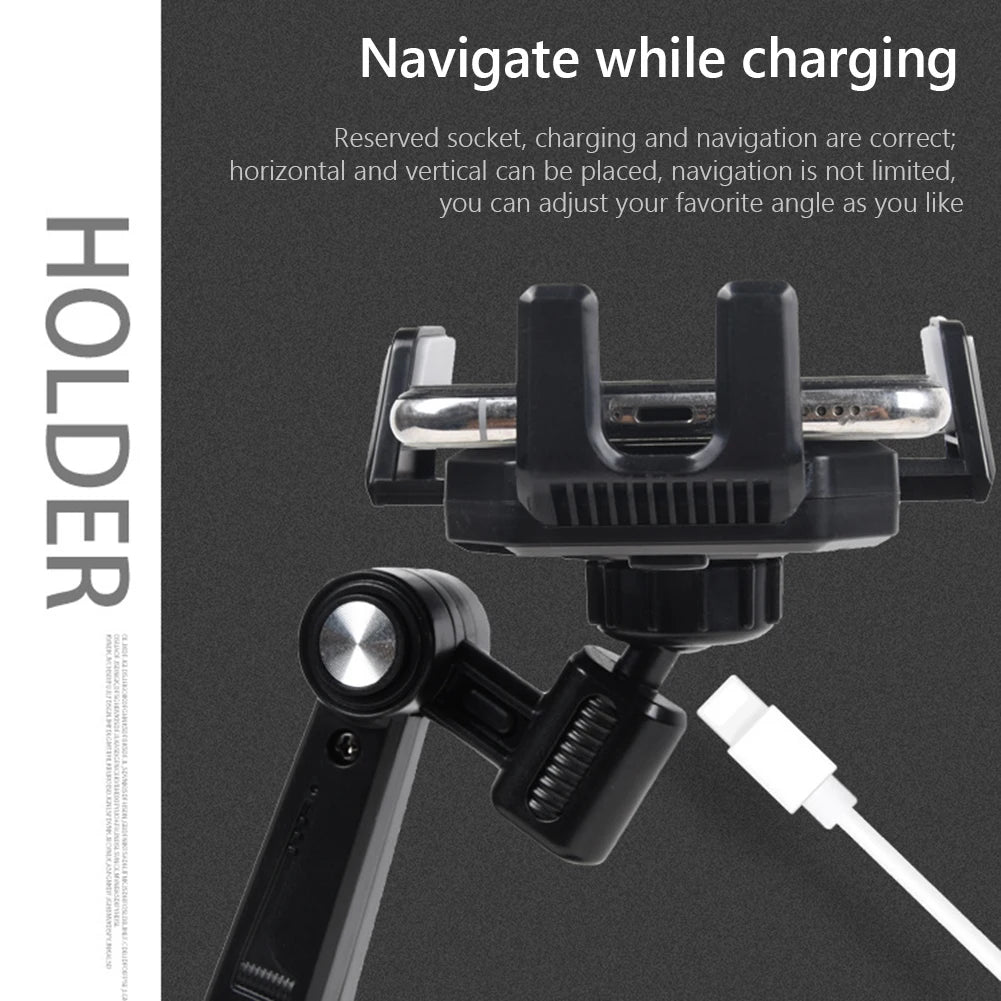Adjustable Car Center Console Phone Sucker Mount Smartphone Support Accessories