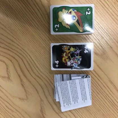 UNO Games Pokemon Sword & Shield Card Game Family Funny Entertainment Board Game Poker Cards Game Gift Box