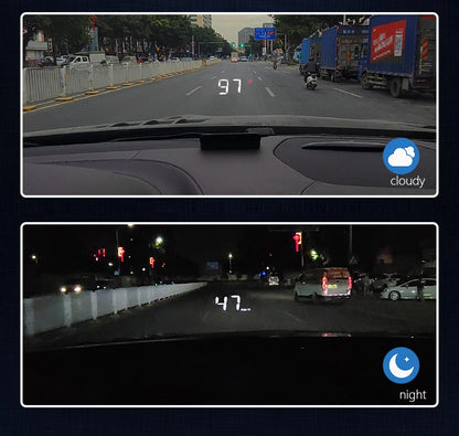 WYING M3 Auto OBD2 GPS Affichage tête haute Électronique automatique HUD Projecteur Affichage Compteur de vitesse de voiture numérique Accessoires pour toutes les voitures