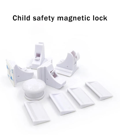 Baby Safety Lock Invisible Lock Kids Security Drawer Latch Cabinet Door Magnetic Child Safety Lock Limiter  Children Protection