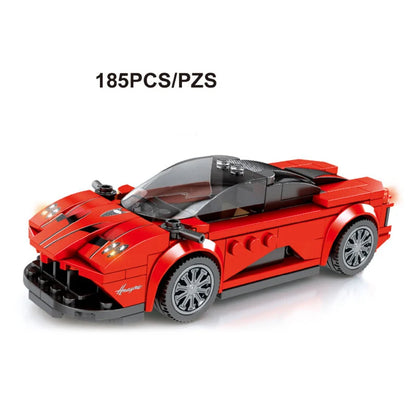 67 models City Racing Car Speed Champions Sports Building Blocks Bricks Classic Rally Super Racers F1 Great Vehicles kits toys