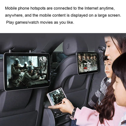 Android Rear Seat Entertainment System For BMW X5 G05 xDrive 30i 40i Car TV Headrest Monitor With Plug And Play Hidde Bracket