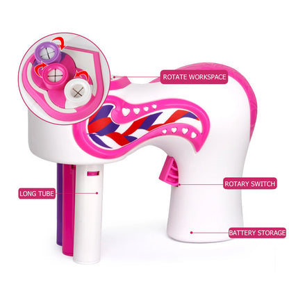 Trenzadora de cabello automática, máquina eléctrica para tejer cabello, bricolaje, rollo de tejido torcido, herramientas de peinado para trenzas torcidas, regalo para niña