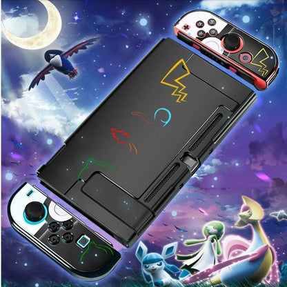 10 X Detachable Colorful PC Case Fundas For Nintendos Nintend Switch NS NX Cases Hard Plastic Back Cover Shell Coque Ultra Thin
