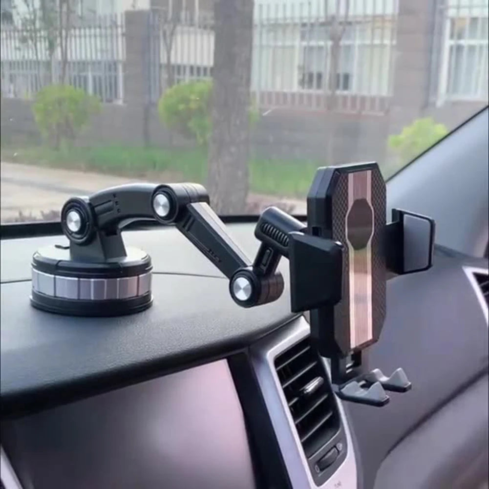 Adjustable Car Center Console Phone Sucker Mount Smartphone Support Accessories