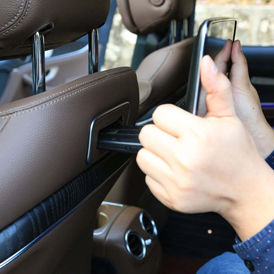 Pantalla de TV para asiento trasero para Mercedes Benz CEGSV Class Monitor de reposacabezas Android con reproductores multimedia de video y entretenimiento para automóvil