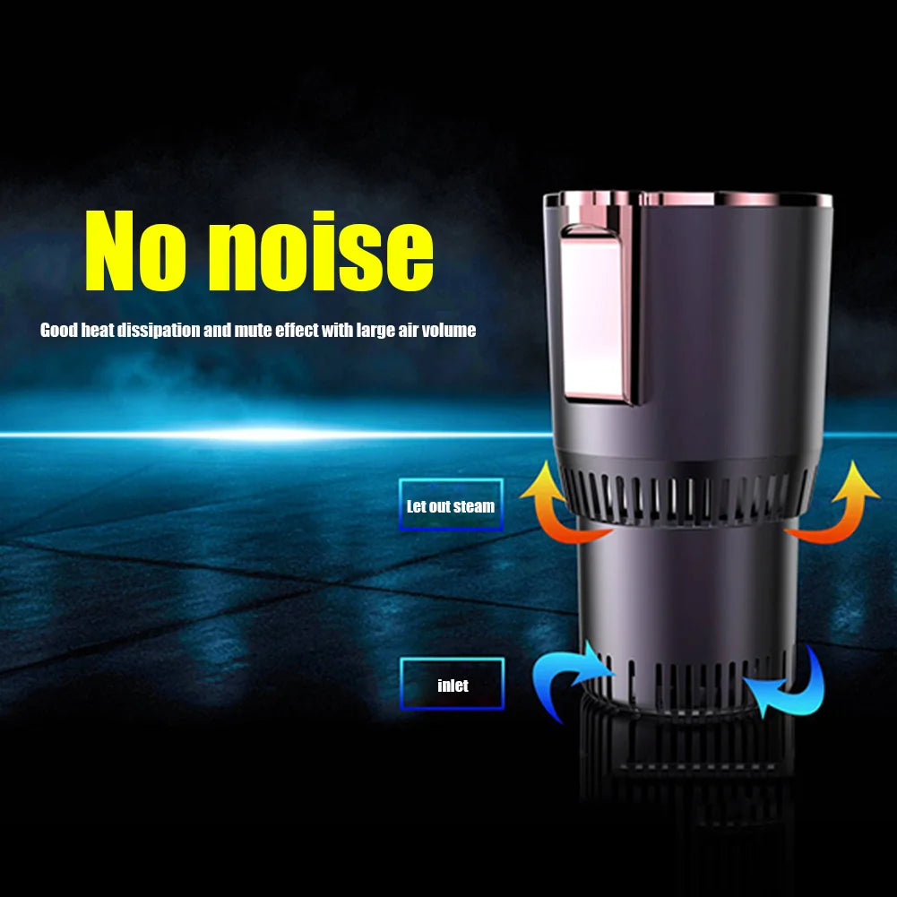 Smart Car Smart Hot and Cold Cup Drinks Holders Home Office Fast Refrigeration Car Heating Cooling Cup Car Mini Refrigerator