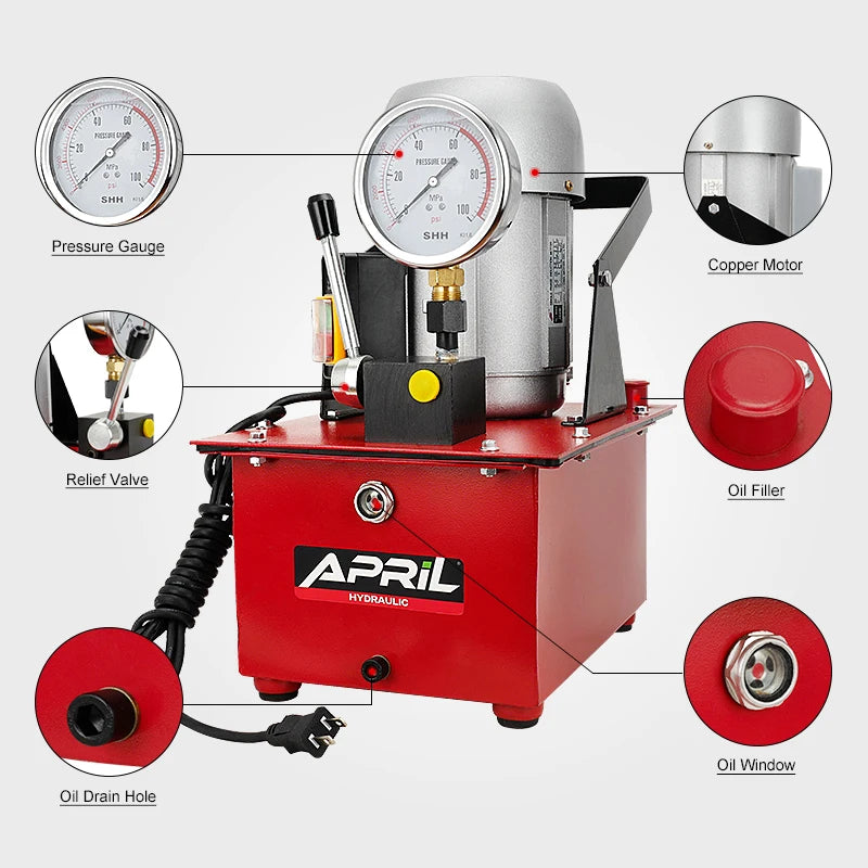 RUS Warehouse  Electric Hydraulic Pump DYB-63A Ultra High Pressure Electric Pump Hydraulic Oil Station High Pressure Oil Pump