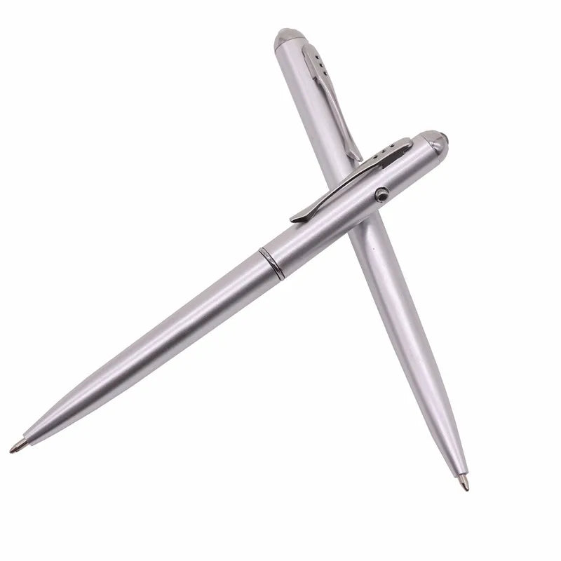 50pcs Office Supplies Material Escolar School Supplies Invisible Ink Pen With Uv Light Magic Secret Spy Ballpoint Wholesale