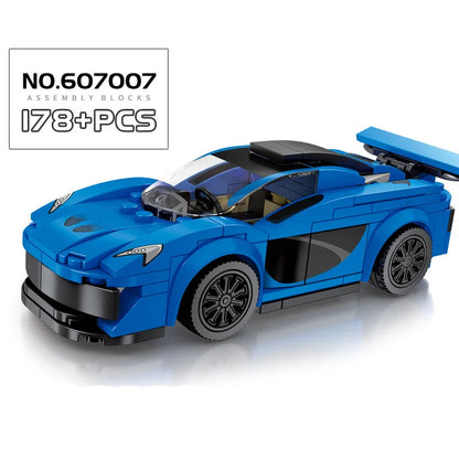67 models City Racing Car Speed Champions Sports Building Blocks Bricks Classic Rally Super Racers F1 Great Vehicles kits toys