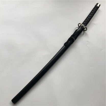 Espada de madera Ichimaru Gin para cosplay de anime, 100 cm, espada de cosplay, cuchillo ninja, arma de madera