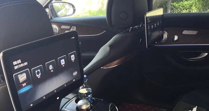 Pantalla de TV para asiento trasero para Mercedes Benz CEGSV Class Monitor de reposacabezas Android con reproductores multimedia de video y entretenimiento para automóvil