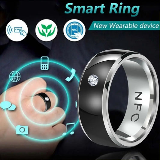 NFC Smart Finger Ring Intelligent Wear Connect Android Phone Equipment Dragon Pattern Rings Fashion