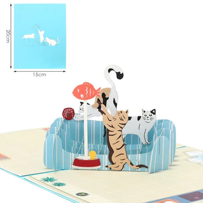 38 Styles 3D Pop Up Greeting Card Love In Hands Birthday Wedding Halloween Christmas Valentines' Day New Year Xmas Kids Gift