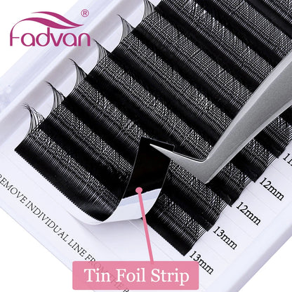 Vente en gros 10 pièces/lot extension de cils en forme de YY faux cils construction maille entourage croix YY/VV cils pointe fendue fournitures de maquillage